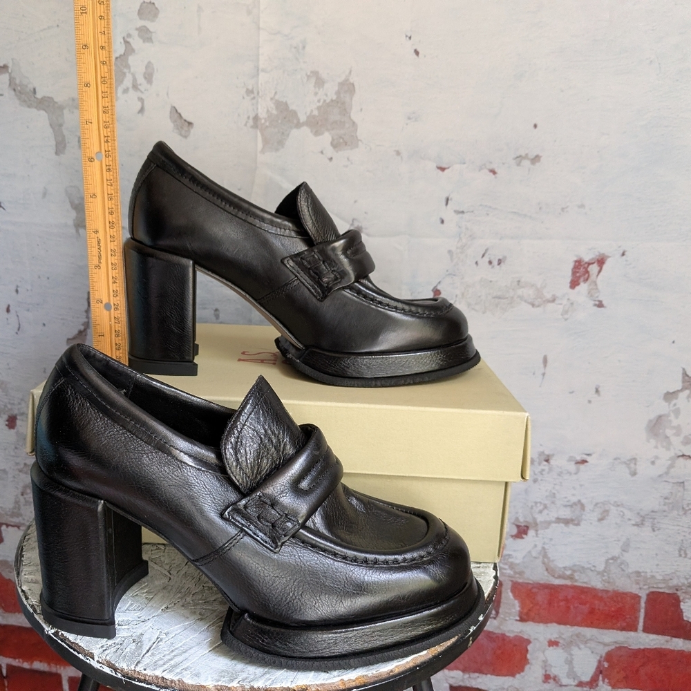 A.S.98 Platform Loafers NWT/Box - Picture 6 of 12